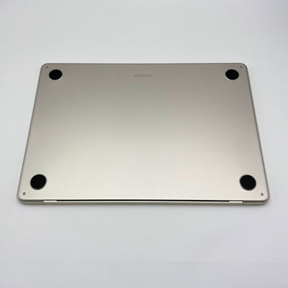 美品 Apple MacBook Air 13インチ M4 2025 MW0Y3J/A 16GB SSD 256GB スターライト 充放電回数5回 バッテリー最大容量100% 【C5517-80】