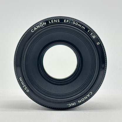 美品 Canon EF 50mm F1.8 II AF 単焦点レンズ EFマウント【C8916-60】