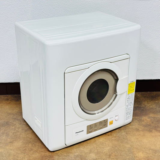 Panasonic パナソニック 電気衣類乾燥機 NH-D603 2022年製 ホワイト N-UF21 スタンド付属【C6016】
