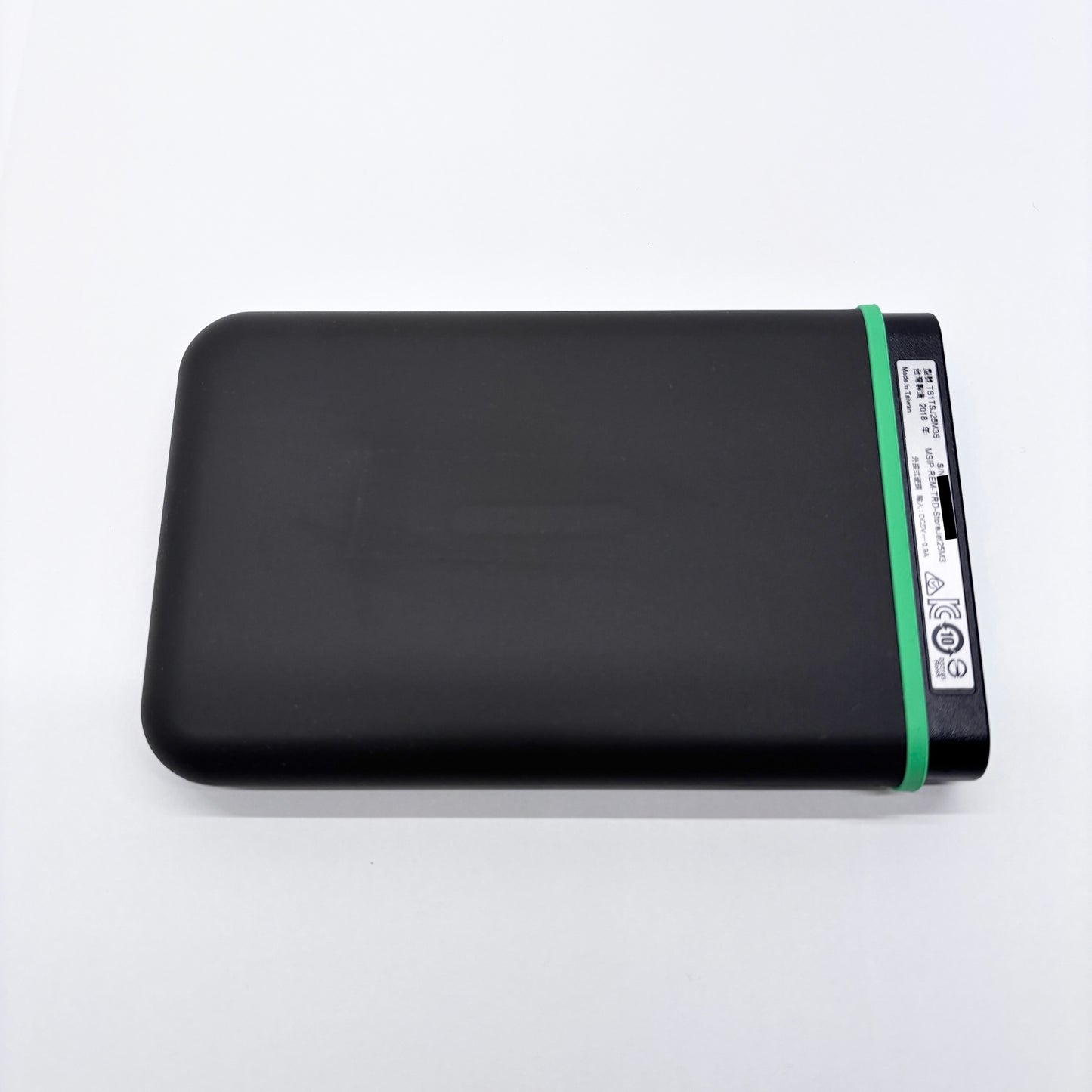 Transcend ポータブルHDD 2.5インチ USB3.1 耐衝撃ケース  1TB TS2TSJ25M3S 2018年製造【C8248-C】