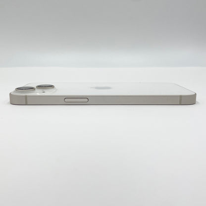 美品 Apple iPhone 14 256GB SIMフリー MPW33J/A スターライト バッテリー最大容量83%【C8381-C】