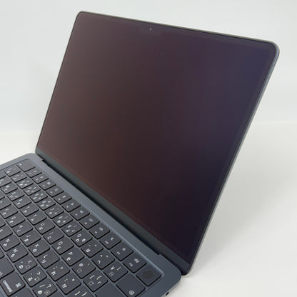 新品同様 美品 Apple MacBook Air M4 13インチ FW123J/A ミッドナイト 16GB 256GB  バッテリー最大容量100% 限定保証あり　【C5142-80】