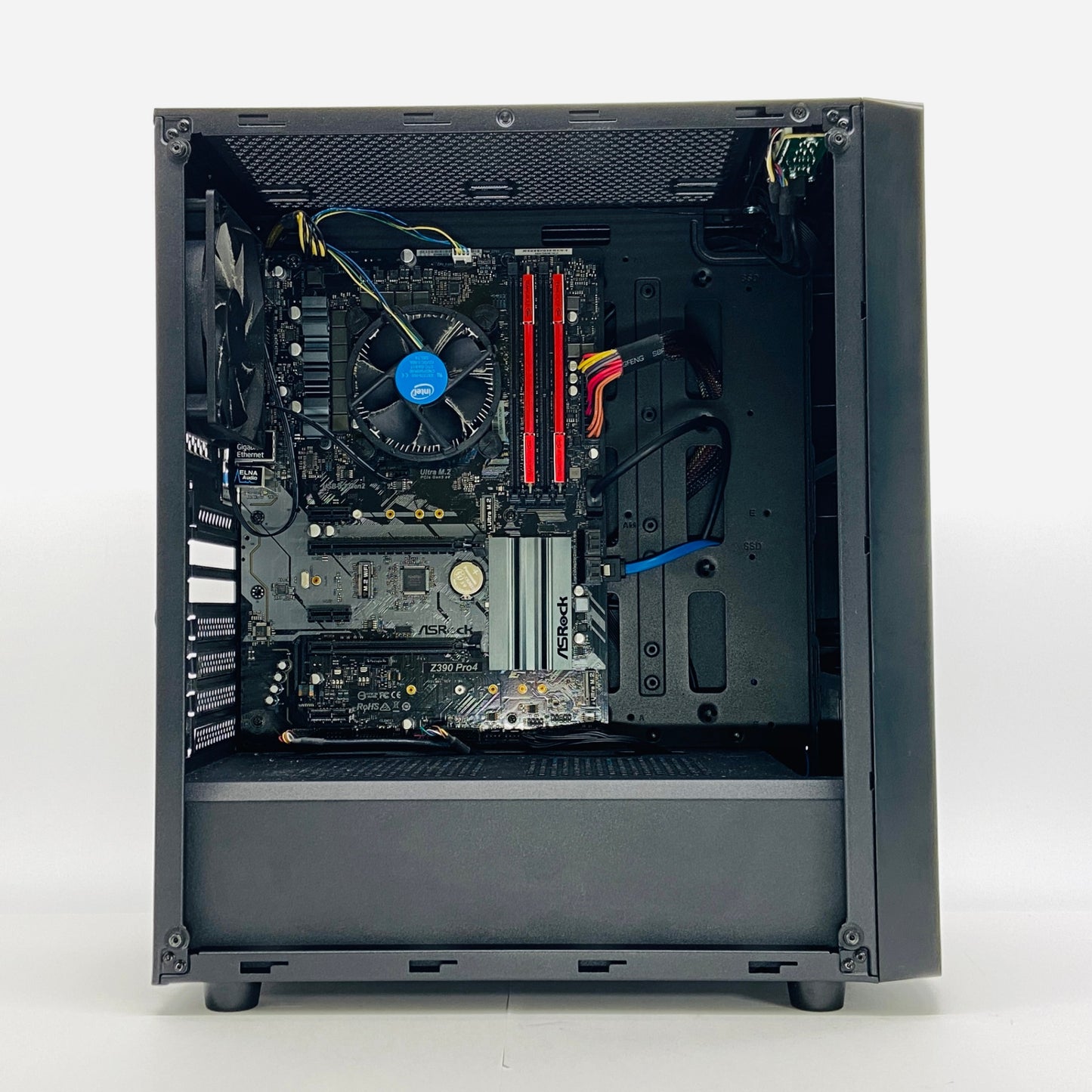 自作デスクトップPC ゲーミングPCの元に i5-9400 16GB SSD256GB 550W電源 Windows11 Home【C3525-140】
