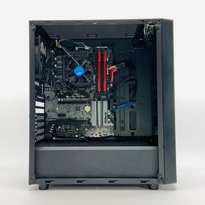 自作デスクトップPC ゲーミングPCの元に i5-9400 16GB SSD256GB 550W電源 Windows11 Home【C3525-140】
