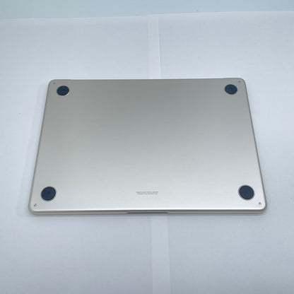 MacBook Air 13.6-inch M2 2022 8コアCPU 8コアGPU 8GB 256GB MLY13J/A バッテリー最大容量90% スターライト 付属品完備【C6525-80】