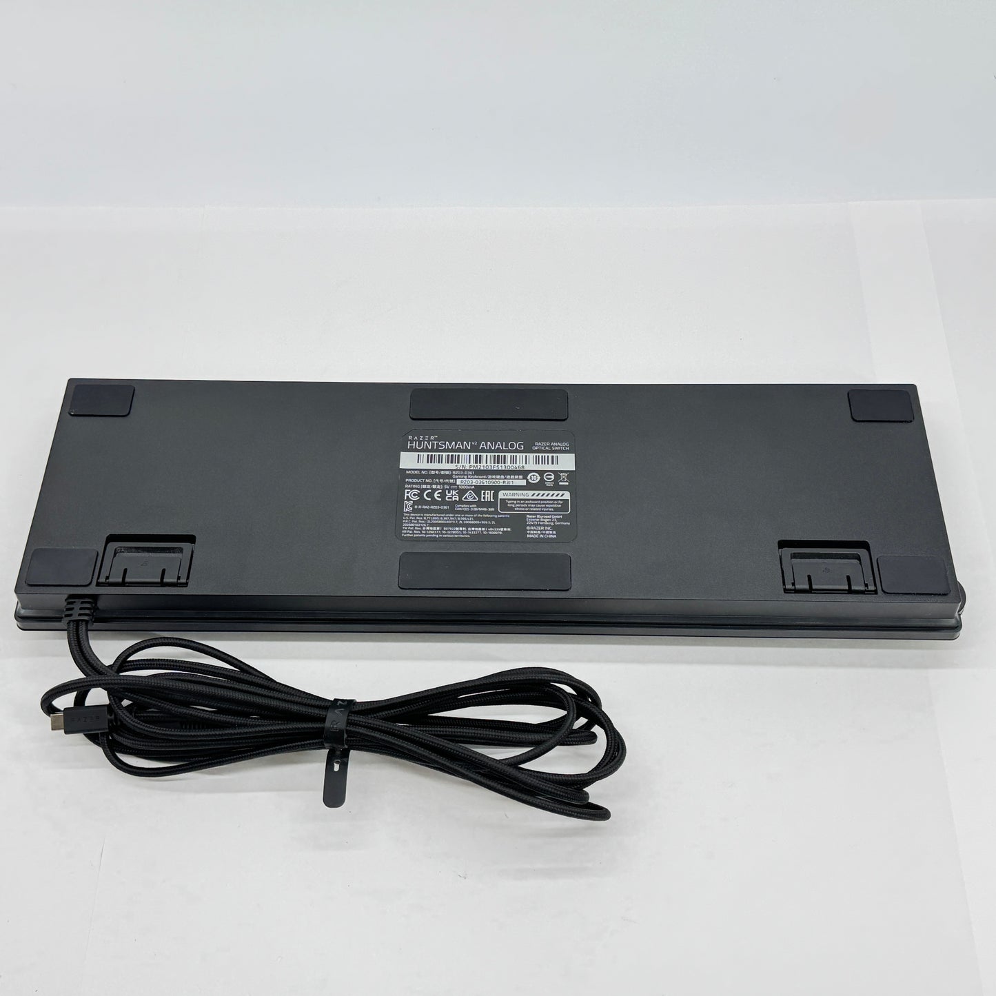 RAZER HUNTSMAN ANALOG OPTICAL SWITCH キーボード 有線 RZ03-0361【C7722-100】