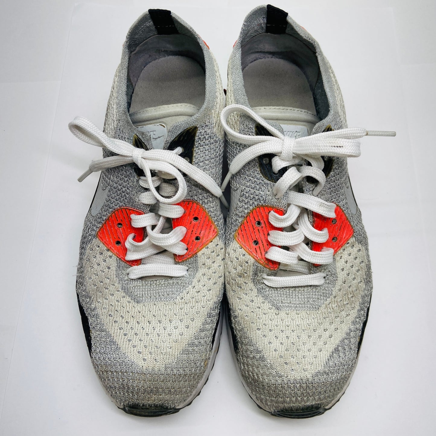 NIKE ナイキ AIR MAX 90 ULTRA 2.0 FLYKNIT エアマックス ウルトラ フライニット 875943-100 サイズ 25.5cm C3616 80サイズ発送