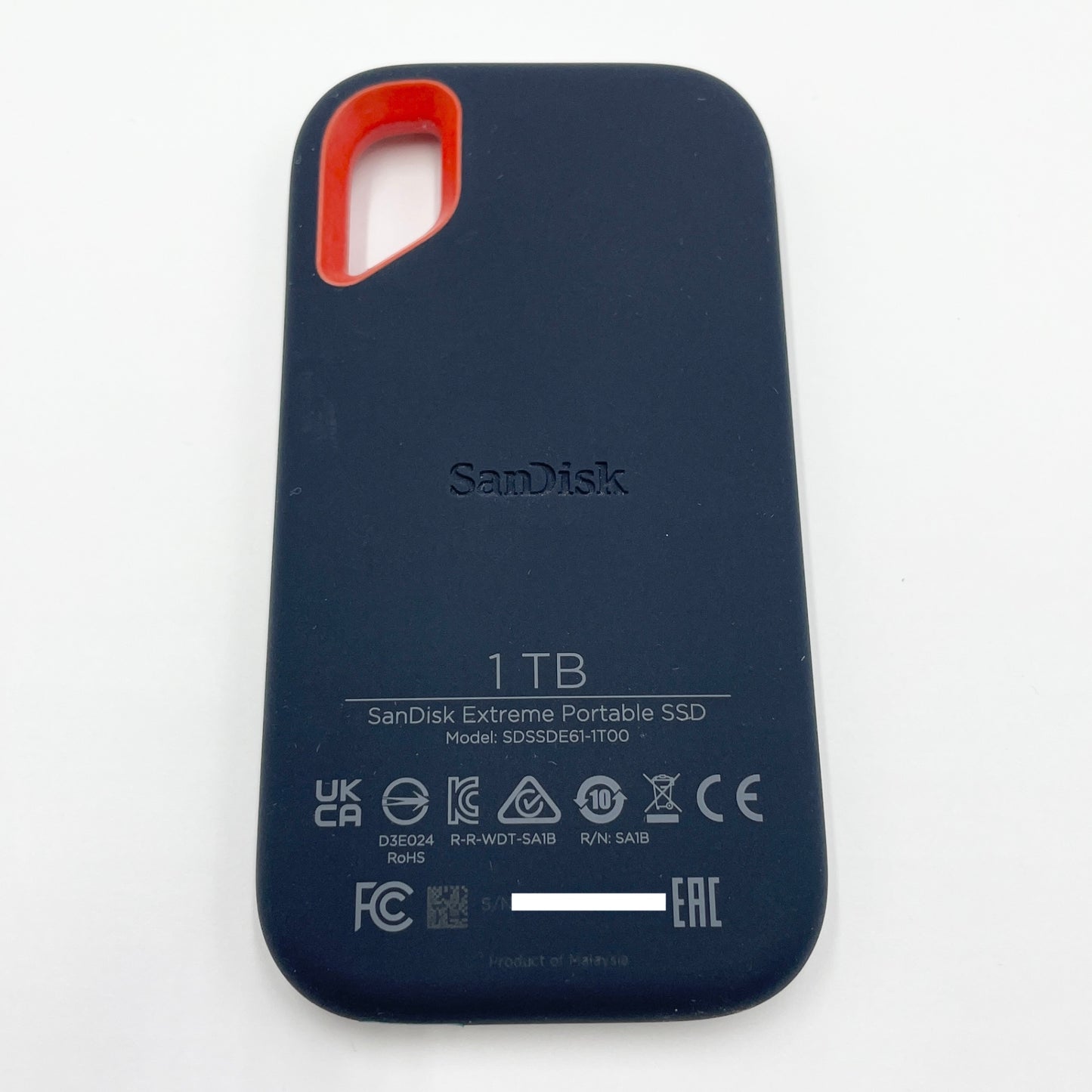 SanDisk Extreme ポータブル SSD 1TB SDSSDE61-1T00 外付けSSD【C8007-N】