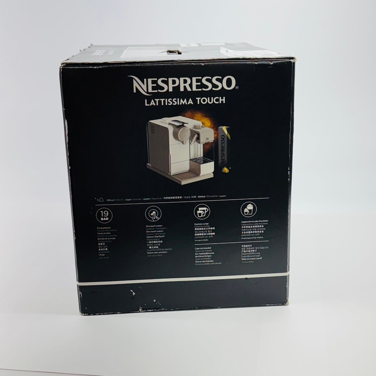 未使用 Nespresso ラティシマ・タッチ プラス F521WH [ホワイト]【C4438-120】