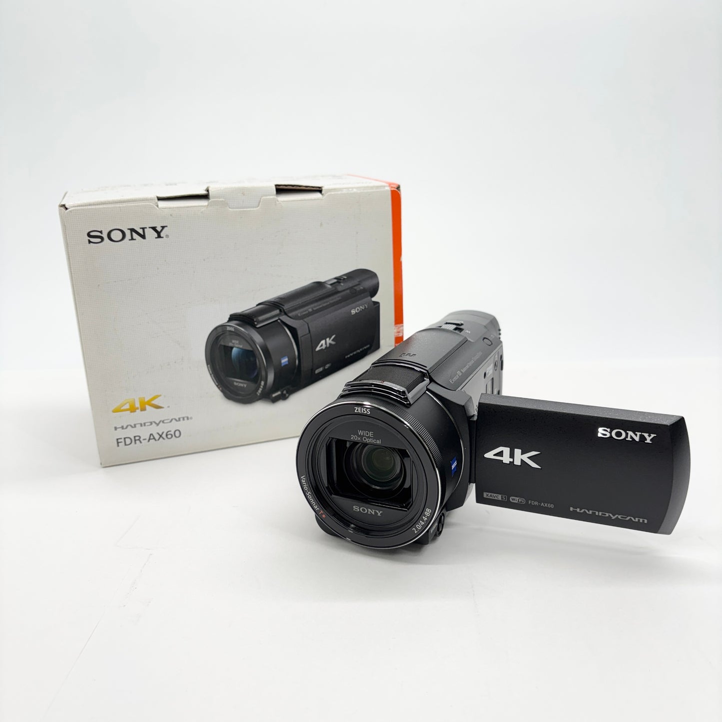 美品 SONY FDR-AX60 デジタルビデオカメラ ハンディカム 4K【C6338-80】