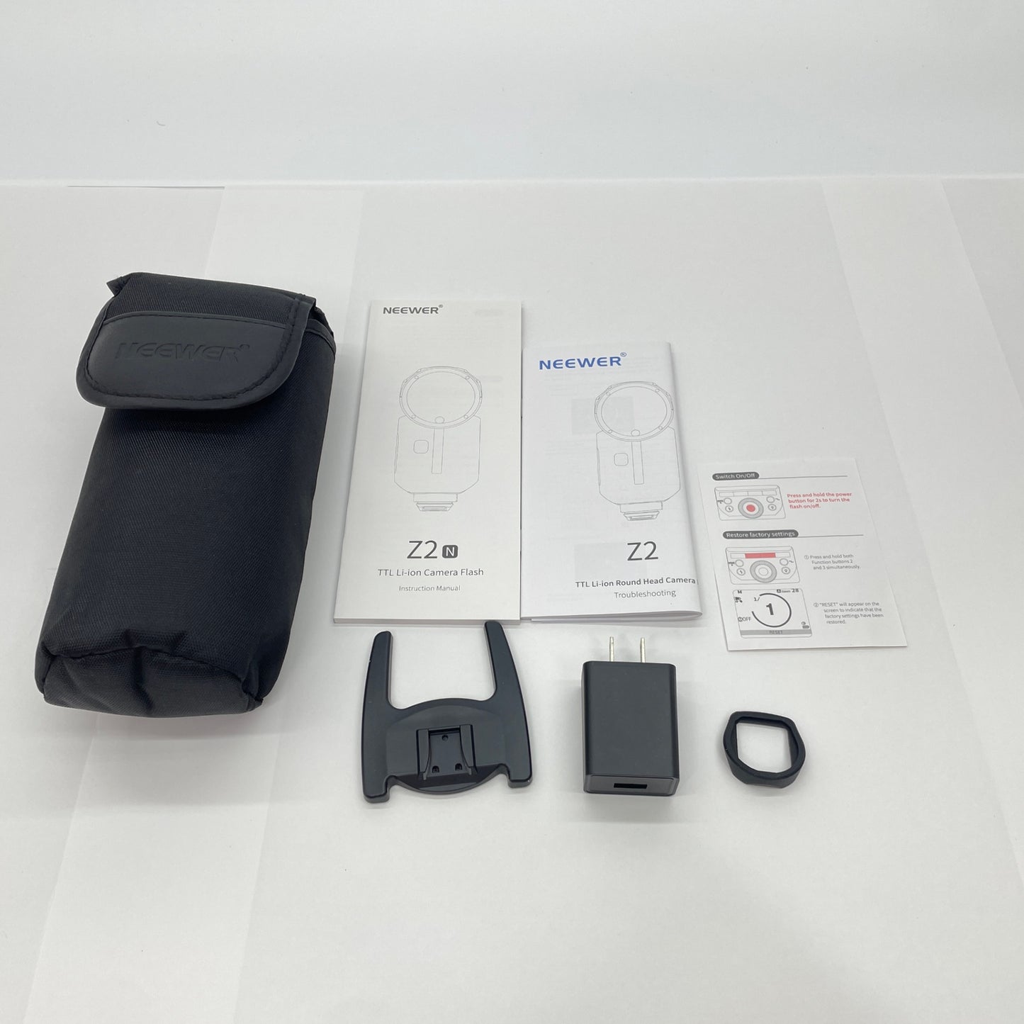 NEEWER Z2-N 2.4G TTL ラウンドヘッド フラッシュ スピードライト Nikon用【C4673-80】