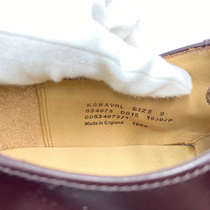 未使用 Loake SHOEMAKERS ローク 英国製 ポリッシュドレザー プレーントゥ ビジネスシューズ　【C5810-80】