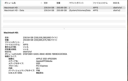 美品 Apple MacBookPro 13インチ 2020 i5 1.4GHz 16GB 256GB 【C5762-80】