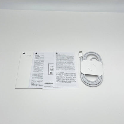 美品 Apple Magic Mouse White USB-C MXK53ZA/A A3204 最新モデル【C7844-60】