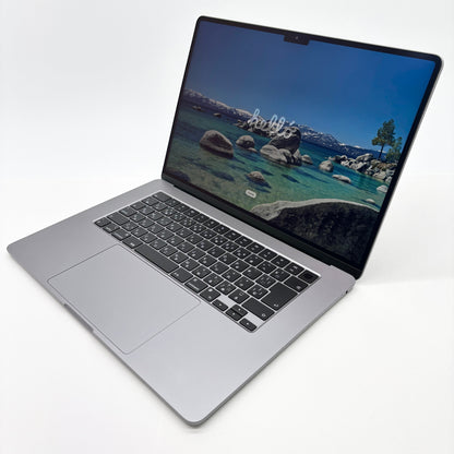 Apple MacBookAir 15インチ M2 16GB 512GB 充放電回数26回 バッテリー最大容量98%【C7689-80】