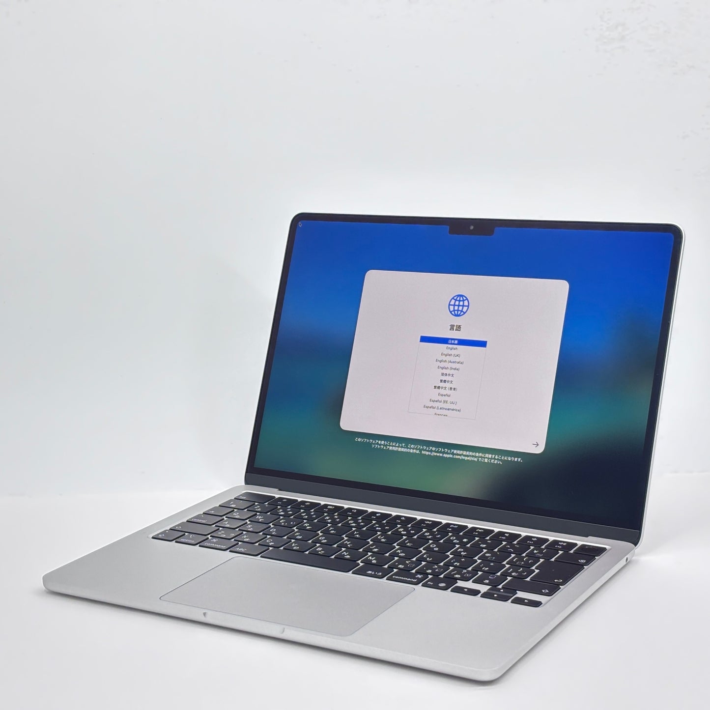 新品同様 美品 MacBook Air M5 13インチ 16GB 512GB MDH74J/A シルバー バッテリー最大容量100%【C8272-80】