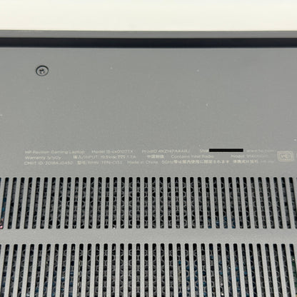 HP Gaming 15-cx0107TX  i7 8750H 16GB SSD 256GB HDD 1TB GTX 1050 Ti  Windows11Home 【C7643-80】