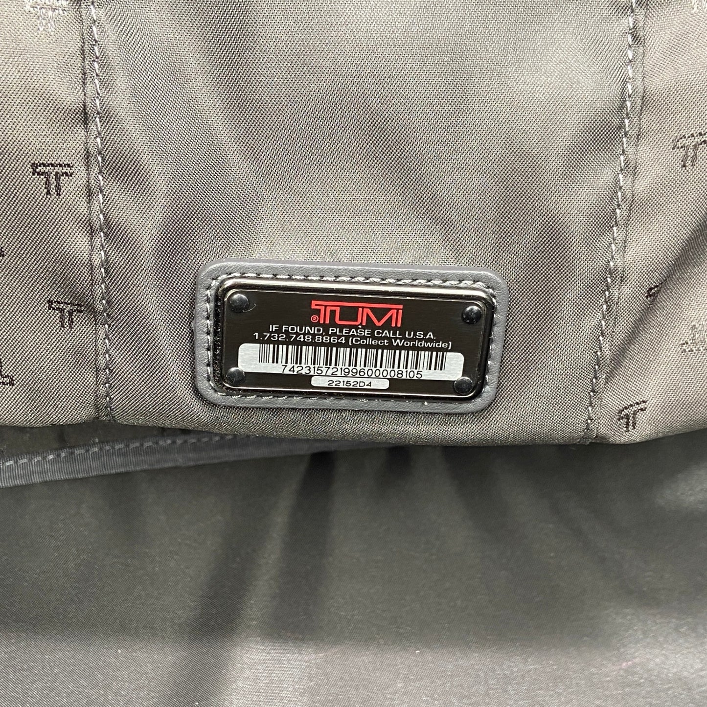 TUMI ボストンバッグ   旅行かばん ブラック【C5751】