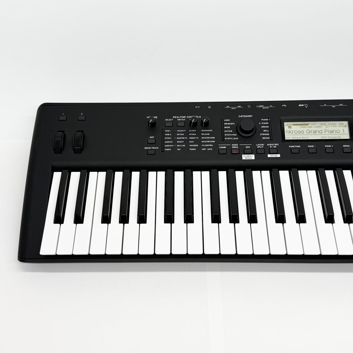 KORG ( コルグ ) KROSS2-61-MB Roland UM-ONE mk2同梱 マットブラック シンセサイザー【C9255-160】