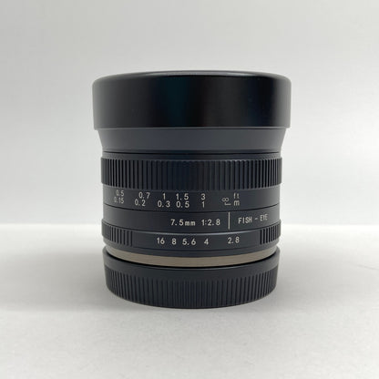 七工匠 7Artisans 7.5mm F2.8 FISH-EYE II ED 75EB-II ソニーEマウント【C6863-60】
