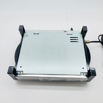 石崎電機 製作所 電気コンロ ステンレス鋼 SK-65V シルバー 【C3912-80】