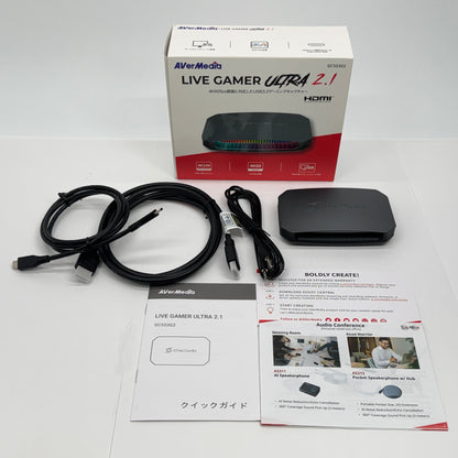 美品 AVerMedia Live Gamer ULTRA 2.1 GC553G2 ゲームキャプチャー 付属品完備【C9143-60】