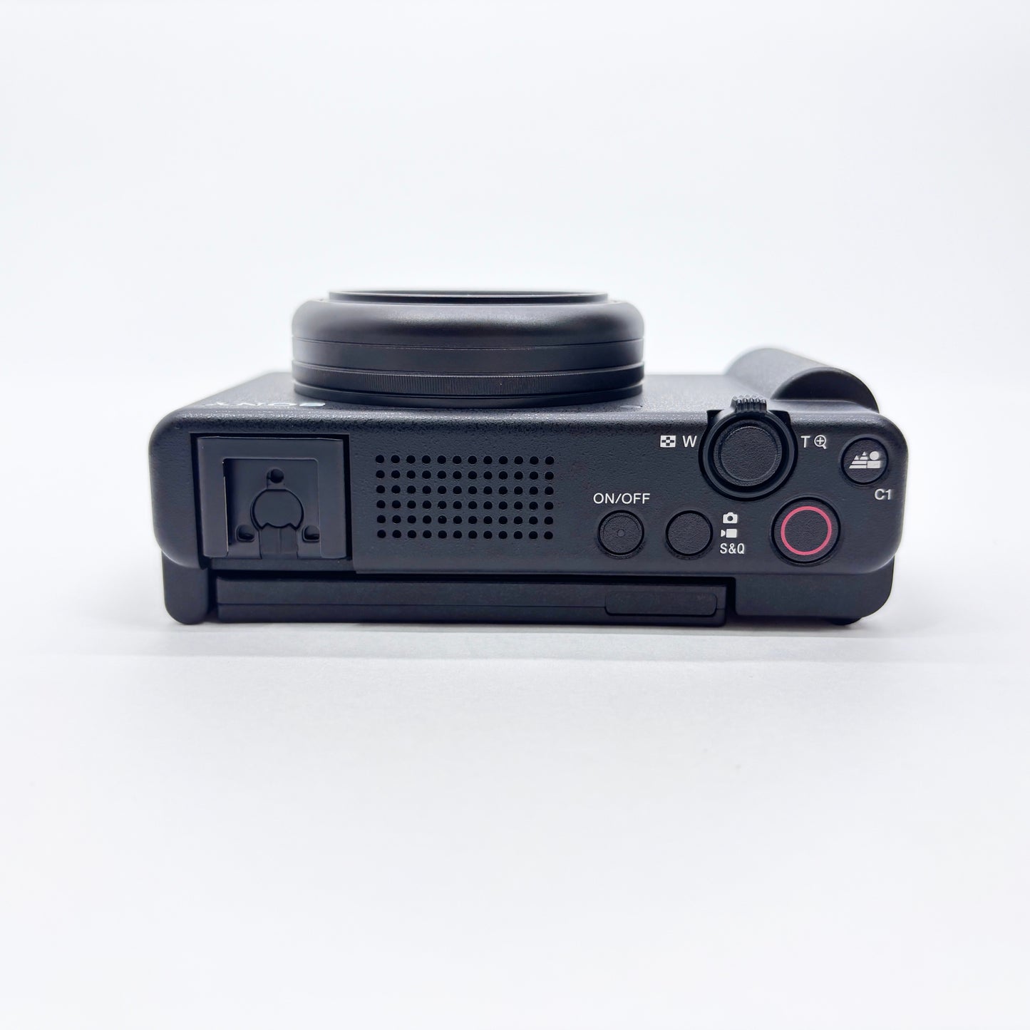 美品 SONY VLOGCAM ZV-1F シューティンググリップキット GP-VPT2BT コンパクトデジタルカメラ ブラック【C8498-60】