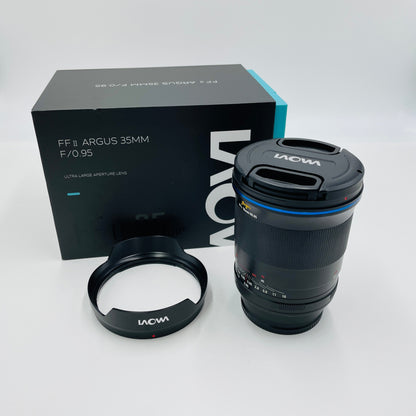 美品 LAOWA Argus FF II 35mm F0.95 [ソニーE用] 【C3688-60】