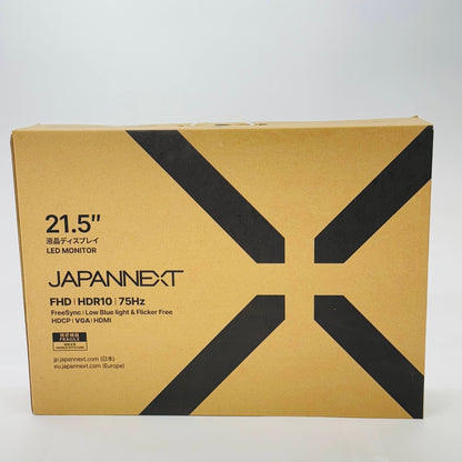 未使用 JAPANNEXT JN-IPS215FHDR-W 21.5型 液晶モニター 【C4456-120】