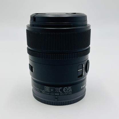 美品 SONY E 15mm F1.4 G SEL15F14G  単焦点レンズ【C4757-60】