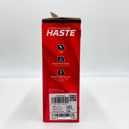 未開封 HyperX Pulsefire Haste ゲーミング マウス PF001	【C4130-60】