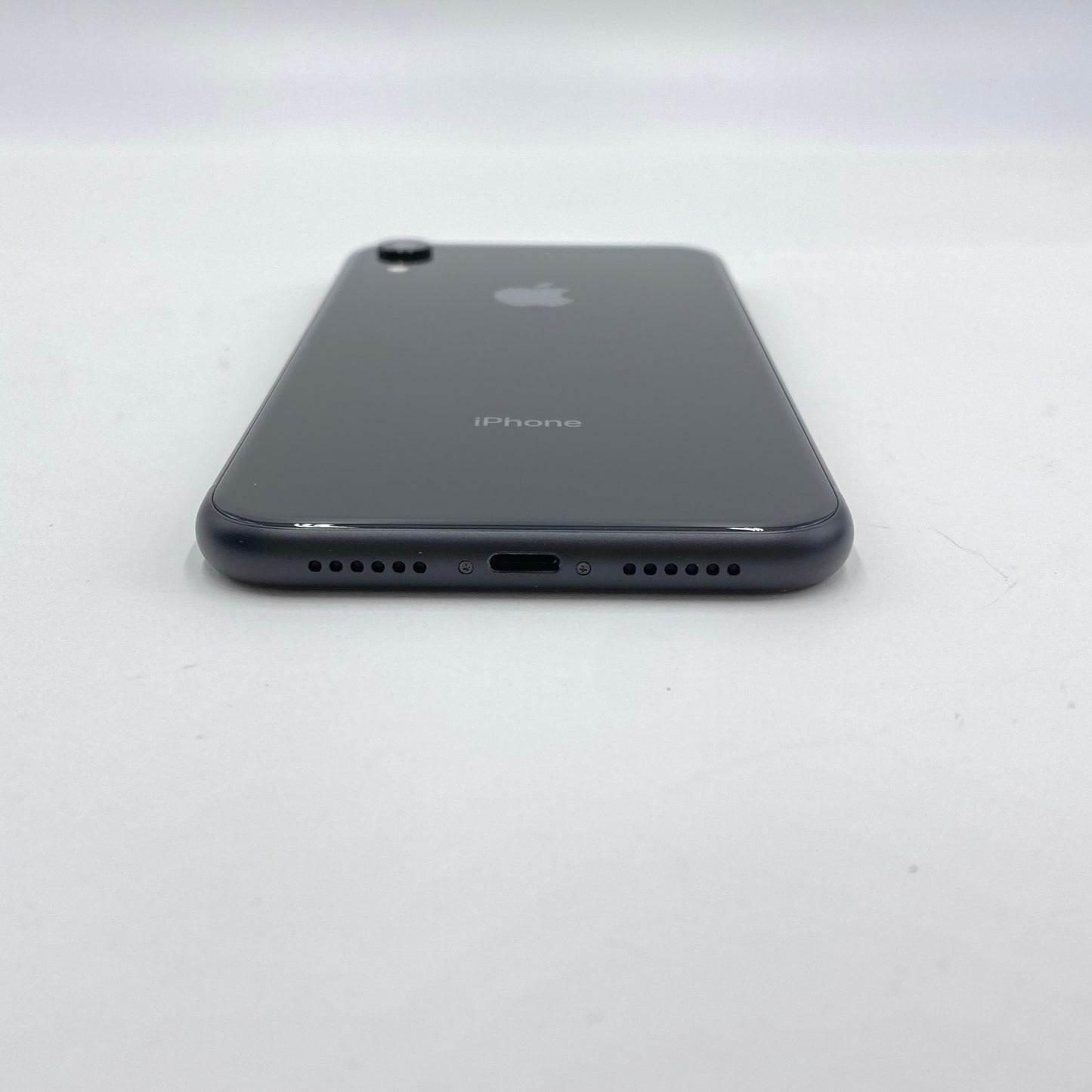 美品 Apple iPhone XR 128GB MH7T3J/A ブラック SIMフリー バッテリー最大容量93% 【C5230-C】