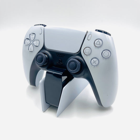 PS5 DualSense ワイヤレスコントローラー CFI-ZCT1J　ホワイト 充電スタンド CFI-ZDS1J付き【C4169-60】