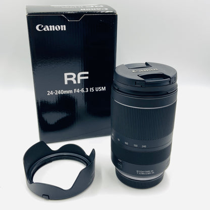 美品 Canon RF 24-240mm F 4-6.3 IS USM【C4429-80】