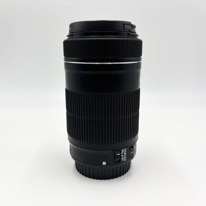 美品 Canon EF-S 55-250mm F4-5.6 IS STM【C6090-60】