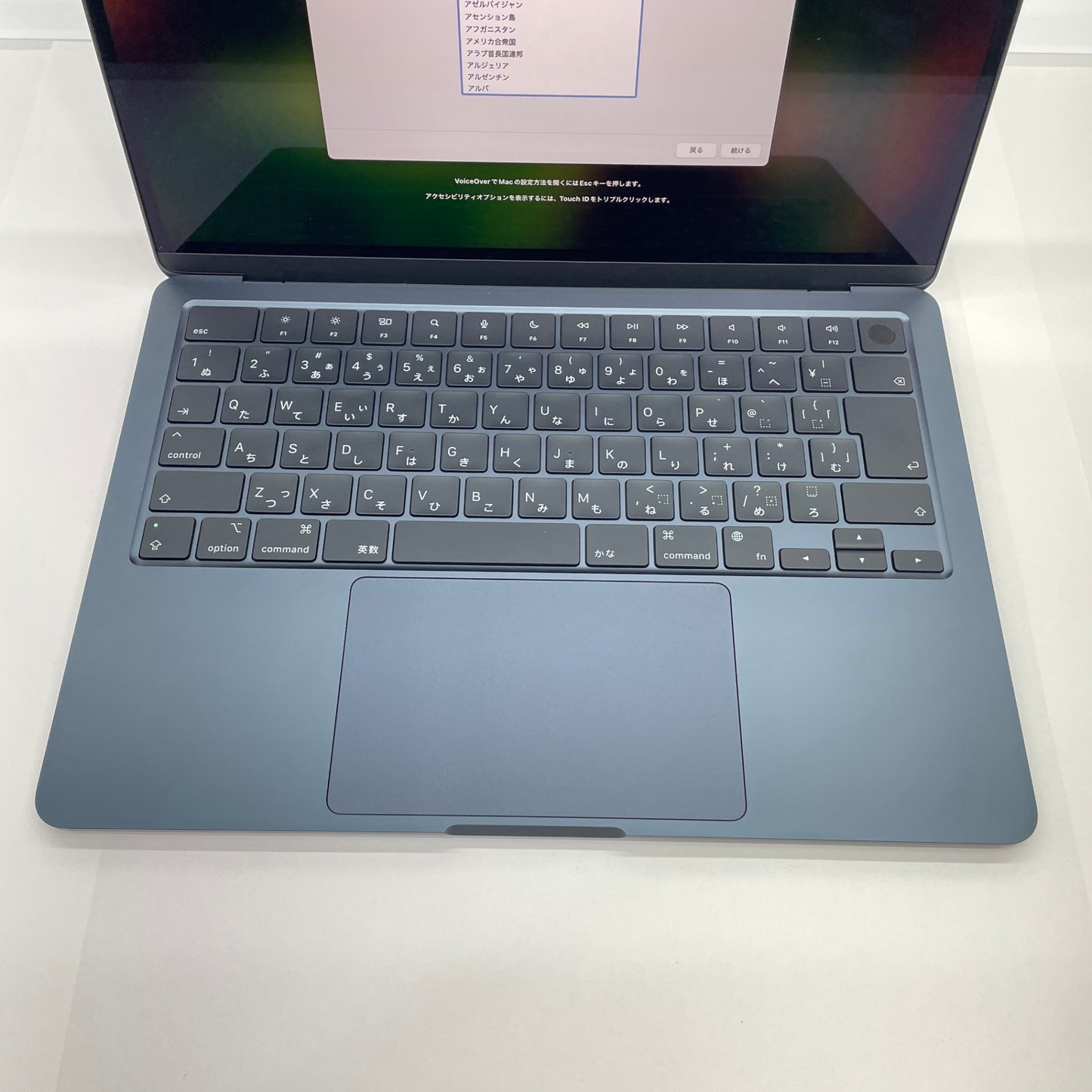 新品同様 美品 Apple MacBookAir 13インチ M3 24GB 1TB ミッドナイト バッテリー最大容量100%【C4712-80】