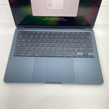 新品同様 美品 Apple MacBookAir 13インチ M3 24GB 1TB ミッドナイト バッテリー最大容量100%【C4712-80】