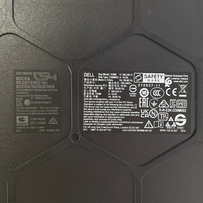 ALIENWARE AURORA R13 ゲーミングデスクトップPC i7-12700KF 32GB SSD1TB HDD2TB RTX3060ti Windows11 Home 【C7955-180】
