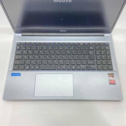 美品 mouse A5-A5A01SR-A Ryzen5 7430U 16GB SSD 512GB Windows11Home バッテリー最大容量100%【C5181-80】