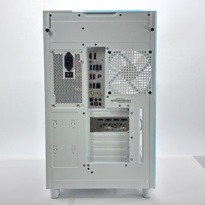 オールホワイト 自作デスクトップゲーミングPC i7 14700K 16GB  SSD 2TB HDD 8TB RTX 4070  Windows 11 Home【C8101-160】
