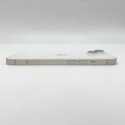 美品 Apple iPhone 14 256GB SIMフリー MPW33J/A スターライト バッテリー最大容量83%【C8381-C】