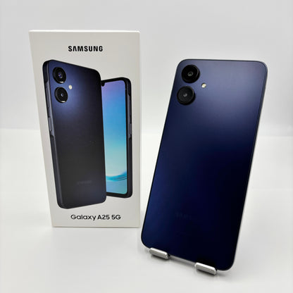 美品 SAMSUNG Galaxy A25 5G SC-53F ブラック スマートフォン【C9318-C】