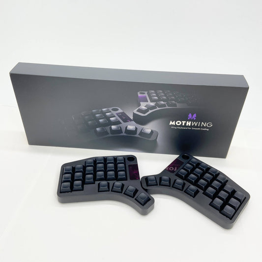 MOTHWING エルゴノミクスキーボード 分割キーボード【C6130-80】