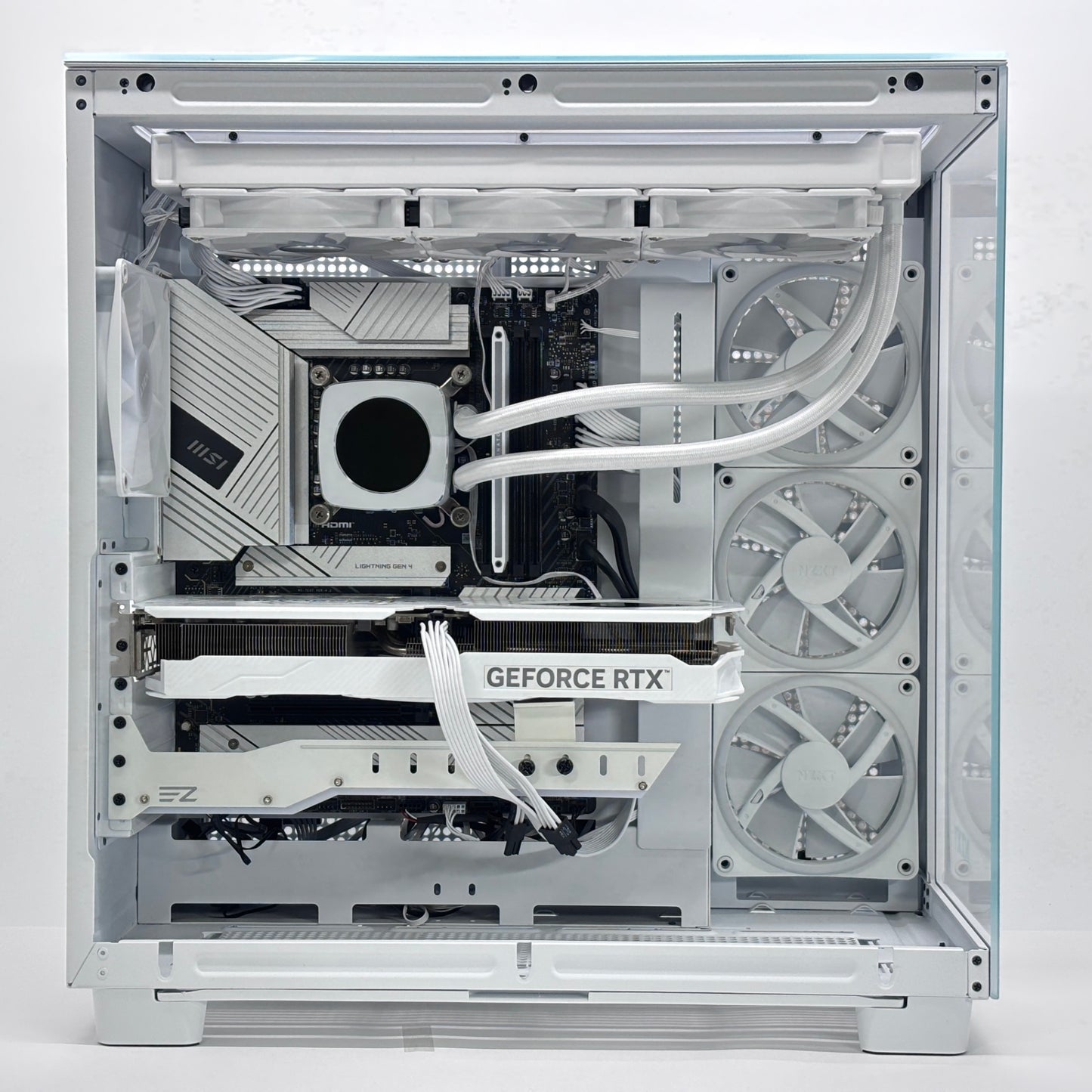 オールホワイト 自作デスクトップゲーミングPC i7 14700K 16GB  SSD 2TB HDD 8TB RTX 4070  Windows 11 Home【C8101-160】