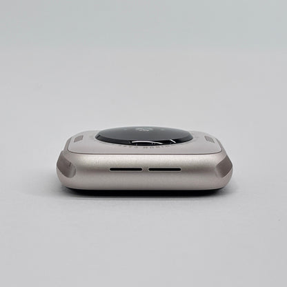 Apple Watch SE 第2世代 GPSモデル 40mm MXEF3J/A スターライトアルミ バッテリー最大容量98% 【C8213-C】