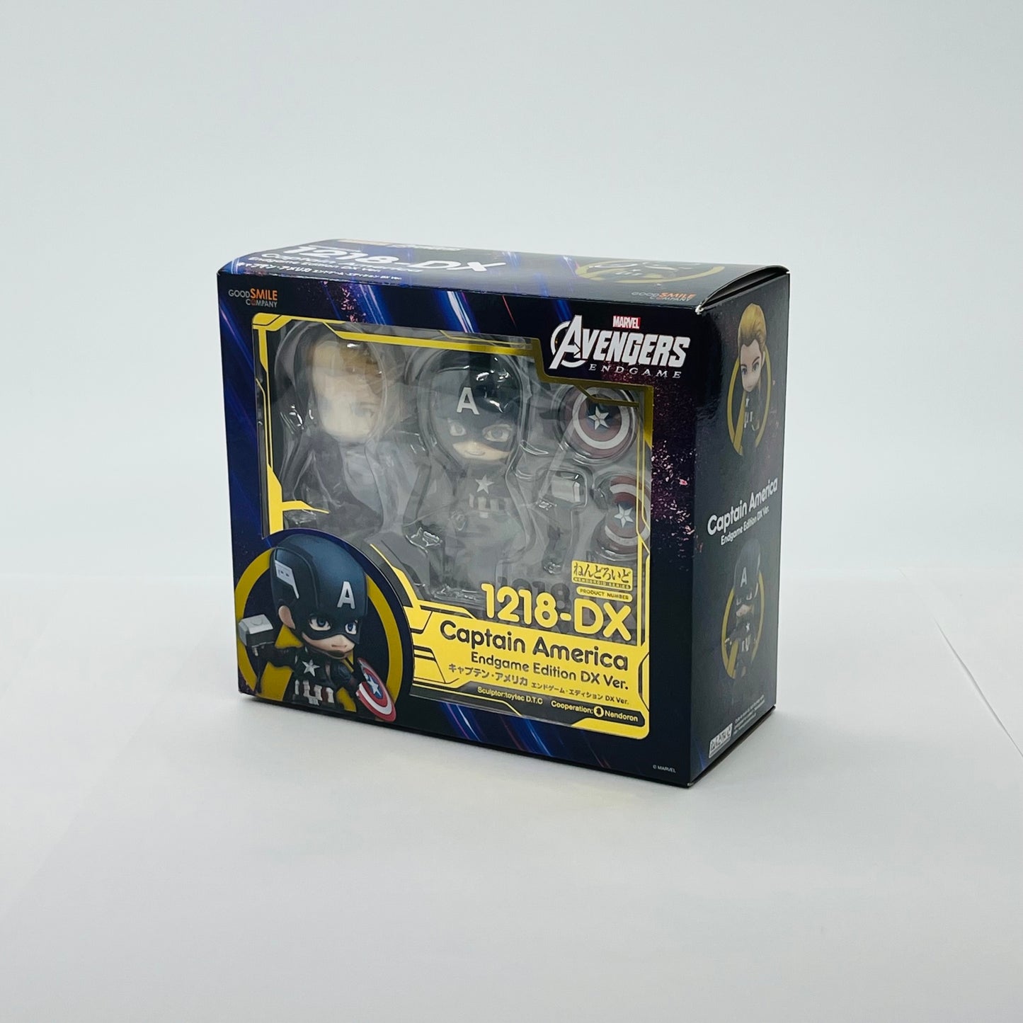 未使用 キャプテンアメリカ エンドゲームエディション DX Ver.  ねんどろいど 1218-DX【5273-60】