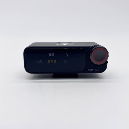 DJI Mic 2 1TX + 1RX + 単体トランスミッター パールホワイト CHARGING CASE 付属品あり【C8123-60】