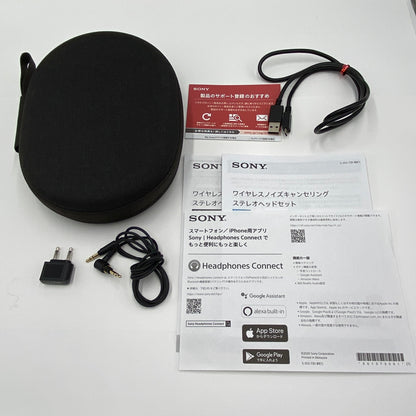 美品 SONY WH-1000XM4 ワイヤレスノイズキャンセリングステレオヘッドセット【C5198-60】