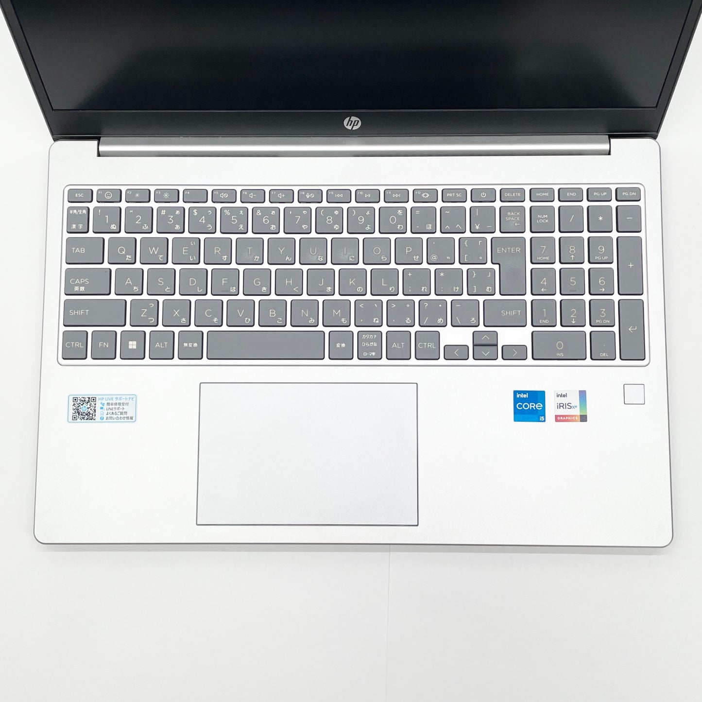 美品 HP Laptop 15-fd0226TU ノートPC Core i5-1334U 8GB SSD 256GB Windows11Home 15.6インチ FHD バッテリー最大容量94% 【C6460-100】