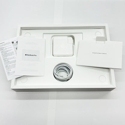 美品 新品同様 MacBook Pro Retina 13インチ (Mid 2022) Apple M2 8コア/8GB/SSD 256GB スペースグレイ MNEH3J/A バッテリー最大容量100%【C5466-80】